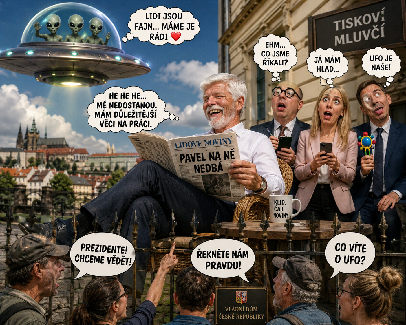 PETR PAVEL A UFO